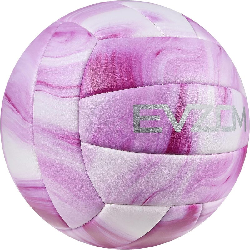 EVZOM Super Soft Volleyball Beach Volleyball Official Size 5 for Outdoor/Indoor/Pool/Gym/Training Premium Volleyballs Equipment Durability Stability Sports Ball - Image 2
